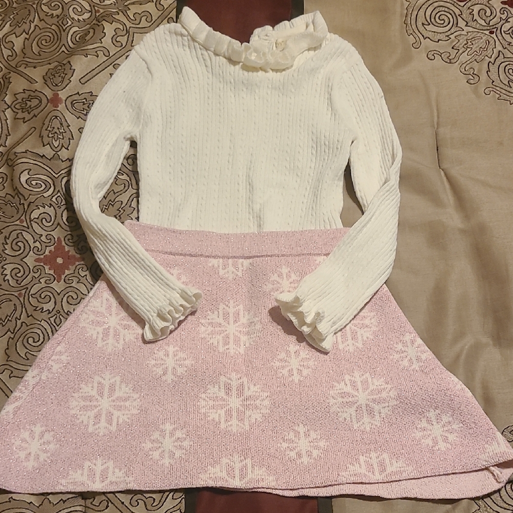 Cynthia Rowley Cream Ruffle Sweater
